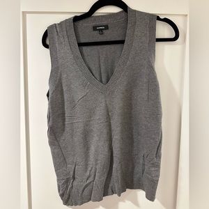 Gray Express Sweater Vest (L)